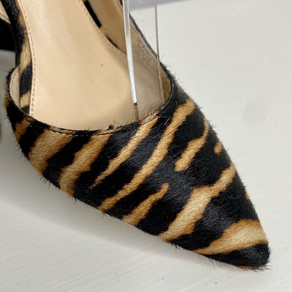 NWOT Vince Camuto Animal Tiger Print Block Pump / Closed-Toe Heel - Size 6 - Picture 3 of 6